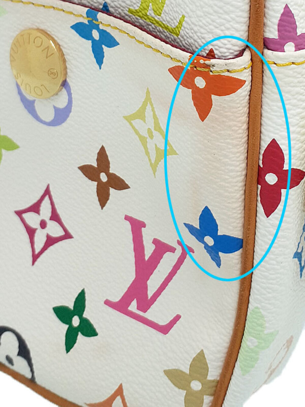 Louis Vuitton Monogram Multicolore Rift Shoulder Bag - Picture 5 of 9